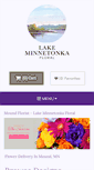 Mobile Screenshot of lakeminnetonkaflowers.com